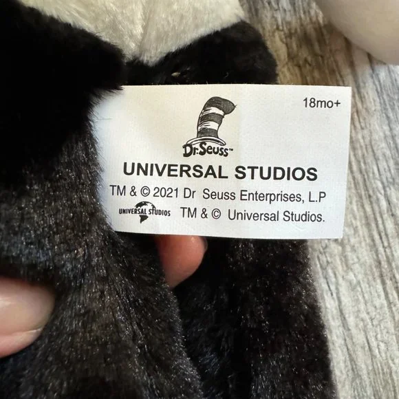 Universal Studios DR SUESS Cat in the Hat Soft Plush Stuffed Toy Animal 22" x 9" - Picture 8 of 10